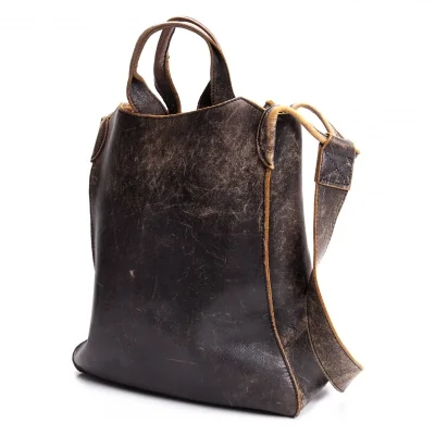 Yohji Yamamoto FEMME Outseam 2way Leather Bag