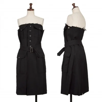 COMME des GARCONS Wool Gaba Cutting Tube Dress