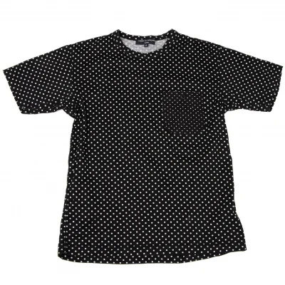 COMME des GARCONS HOMME Cotton Dot Printed Pocket T Shirt
