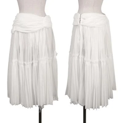 COMME des GARCONS Tulle Gathered Design Skirt