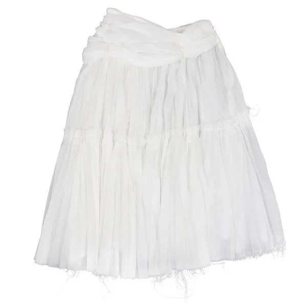 COMME des GARCONS Poly Gather Pleats Skirt K-136249_002