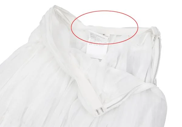 COMME des GARCONS Poly Gather Pleats Skirt K-136249_005
