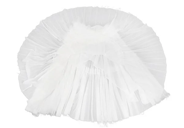 COMME des GARCONS Poly Gather Pleats Skirt K-136249_009