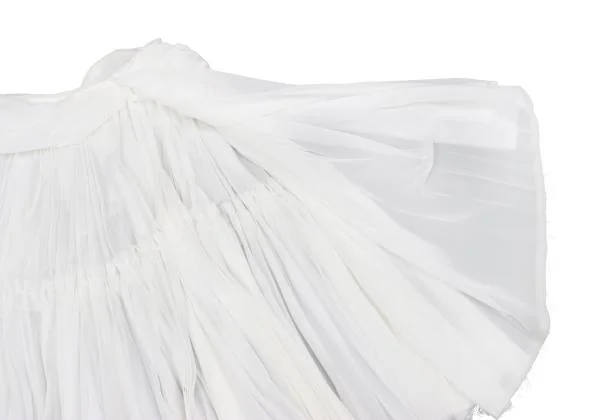 COMME des GARCONS Poly Gather Pleats Skirt K-136249_011