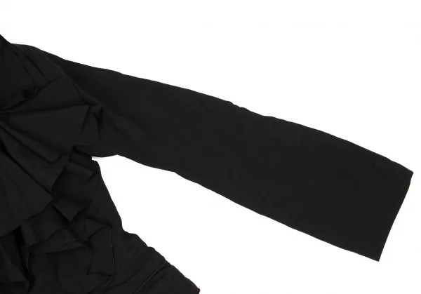 COMME des GARCONS Ruffle Hooded Jacket K-136255_009