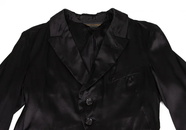 COMME des GARCONS Silk Shawl Docking Jacket K-136256_003