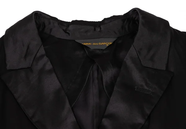 COMME des GARCONS Silk Shawl Docking Jacket K-136256_004