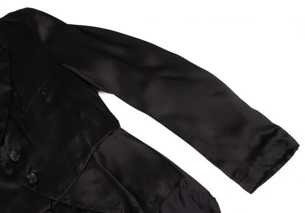 COMME des GARCONS Silk Shawl Docking Jacket K-136256_007