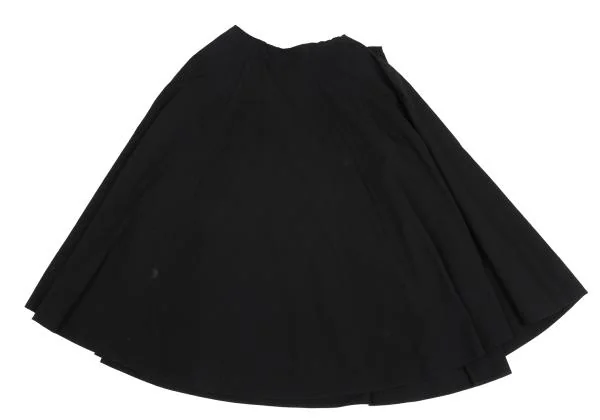 Yohji Yamamoto FEMME Cotton Cut-off Design Wrap Skirt K-136267_002
