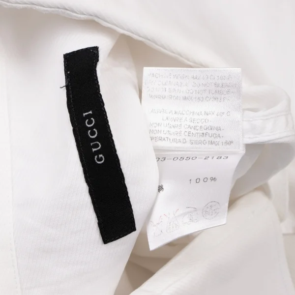 GUCCI Cotton Regular Collar Shirt K-136297_015