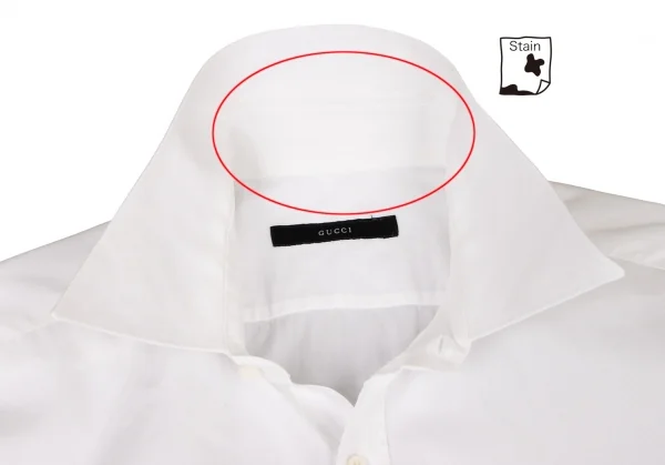 GUCCI Cotton Regular Collar Shirt K-136297_005
