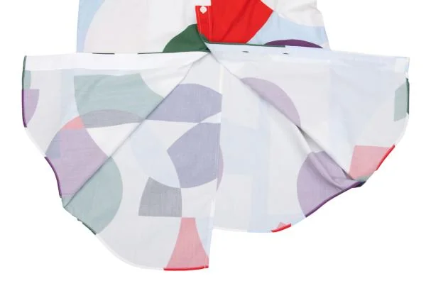 JUNYA WATANABE COMME des GARCONS Asymmetry Geometric Printed Long Shirt K-136299_014