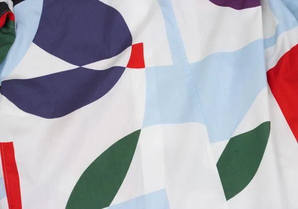 JUNYA WATANABE COMME des GARCONS Asymmetry Geometric Printed Long Shirt K-136299_016