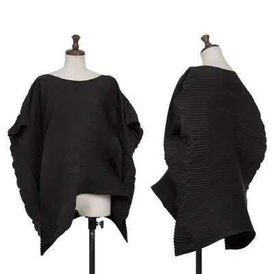 ISSEY MIYAKE Pleats Wide Deformation Top