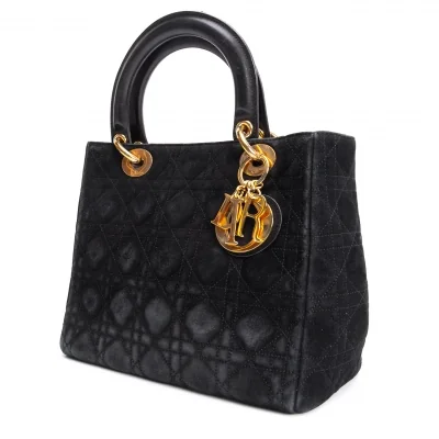 Christian Dior Lady-Dior Hand Bag