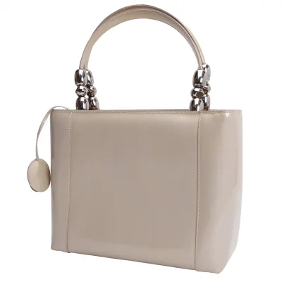 Christian Dior Maris Pearl Patent Leather Bag