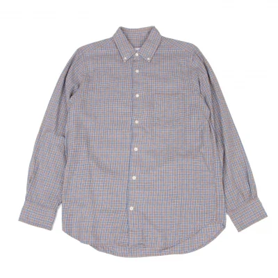 Papas+ Cotton Button Down Check Flannel Shirt