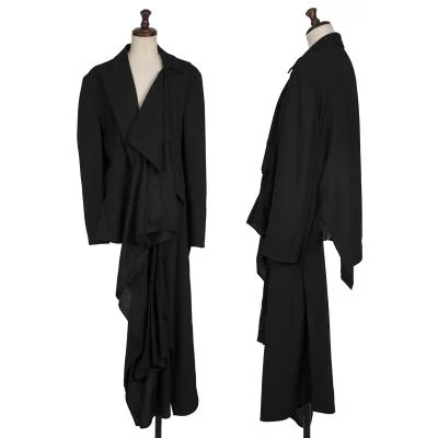 【★超目玉】 ファムYohji ヨウジヤマモト Yamamoto ウールギャバ FEMME ジャケット・アウター