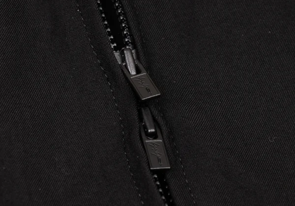 Yohji Yamamoto collections Draped Double Zip Hoodie Coat K-136384_010