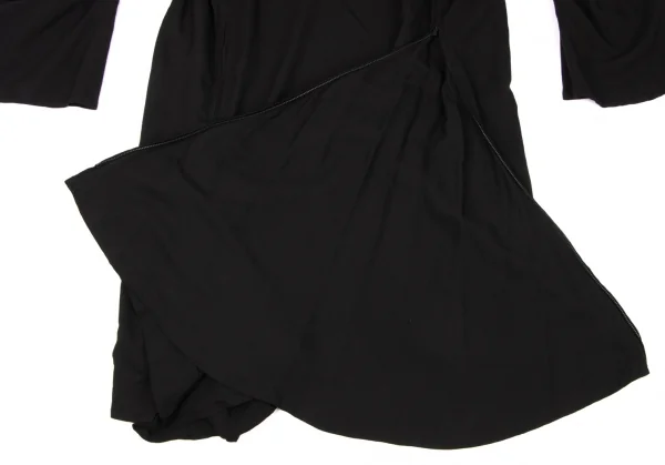 Yohji Yamamoto collections Draped Double Zip Hoodie Coat K-136384_014