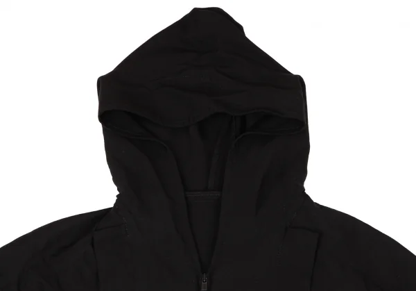 Yohji Yamamoto collections Draped Double Zip Hoodie Coat K-136384_004