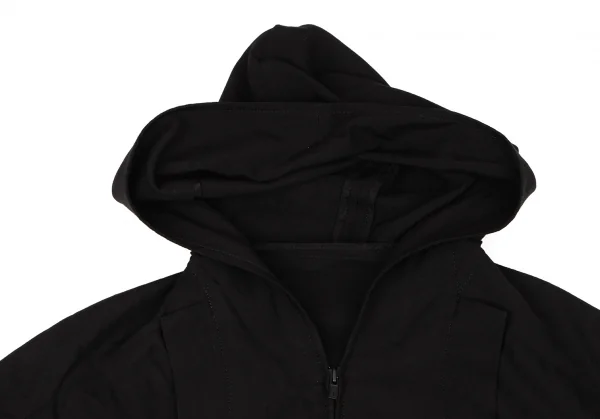 Yohji Yamamoto collections Draped Double Zip Hoodie Coat K-136384_005