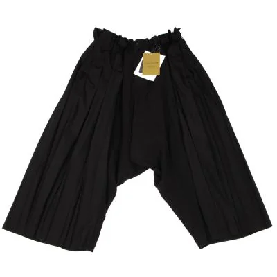 Yohji Yamamoto POUR HOMME Pleated Frill Dropped Crotch Pants
