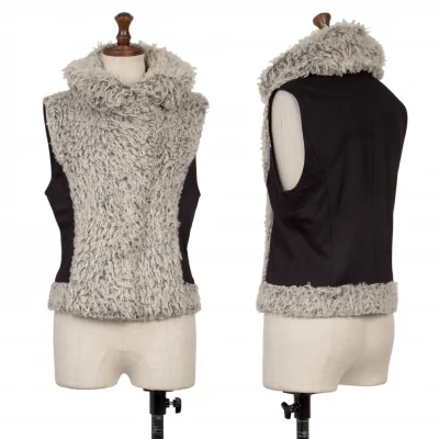 HIROKO BIS Shaggy Switching Vest