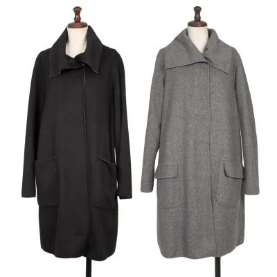esseNtieL HIROKO BIS Wool Blended Reversible Coat