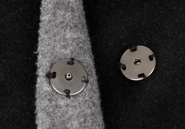 esseNtieL HIROKO BIS Wool Blended Reversible Coat K-136418_010