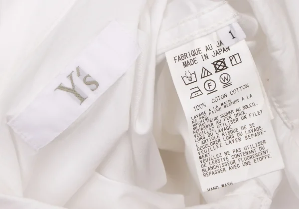 Y's Pocket Design Long Sleeve Shirt  K-136428_017