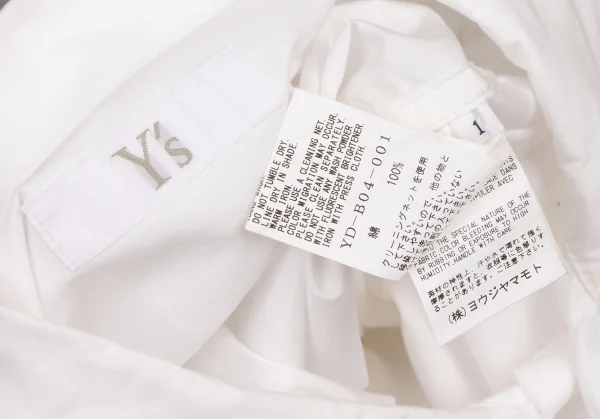 Y's Pocket Design Long Sleeve Shirt  K-136428_018