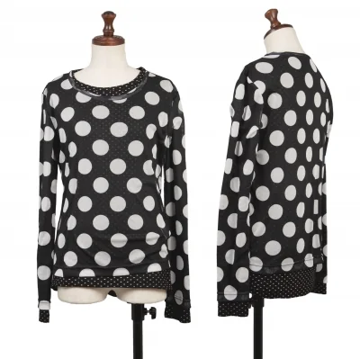 Y's Dot Layered Design T Shirt