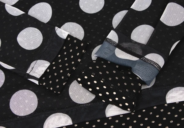 Y's Dot Layered Design T Shirt K-136429_005