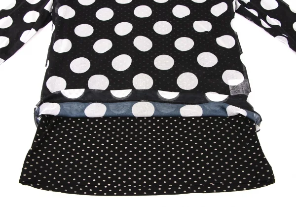 Y's Dot Layered Design T Shirt K-136429_007