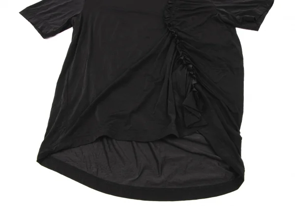 Y's Poly Side Gather Switching T Shirt K-136434_006