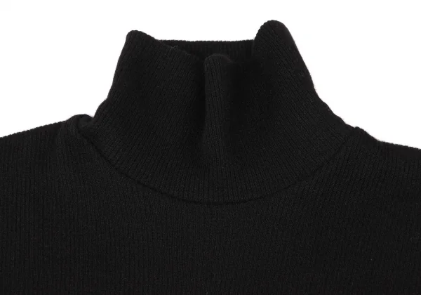 Y's Angora Wool Piping Turtleneck Knit K-136440_003