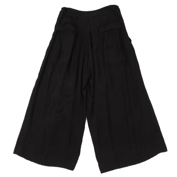 Y's Switching Striped Tuck Design Pants K-136446_011