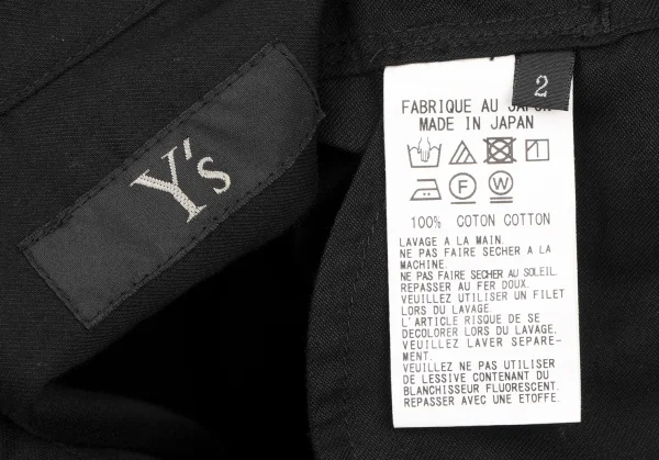 Y's BORN PRODUCT Design Hem Shirt Jacket K-136455_014