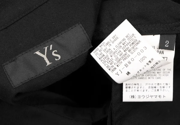 Y's BORN PRODUCT Design Hem Shirt Jacket K-136455_015