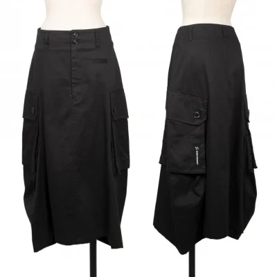 Y's BORN PRODUCT Side Cargo Pocket Design Skirt