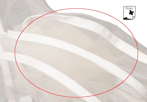 COMME des GARCONS Mesh Layered Zipper Shirt K-136462_006