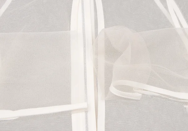 COMME des GARCONS Mesh Layered Zipper Shirt K-136462_007