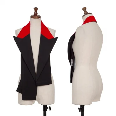 COMME des GARCONS Bicolor Wool Vest
