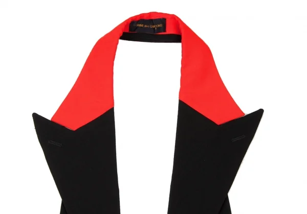 COMME des GARCONS Bicolor Wool Vest K-136463_003