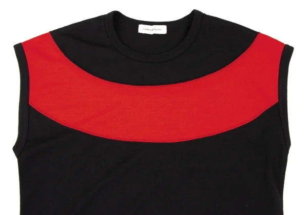 COMME des GARCONS Bicolor Wool Sleeveless Top K-136464_003