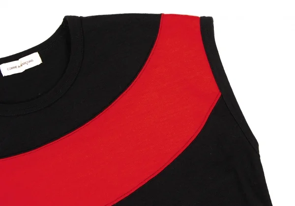 COMME des GARCONS Bicolor Wool Sleeveless Top K-136464_005