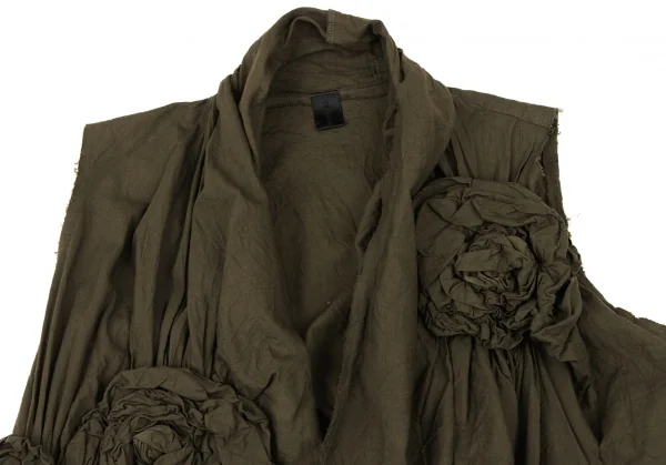 COMME des GARCONS Corsage Decoration Cotton Vest K-136468_003