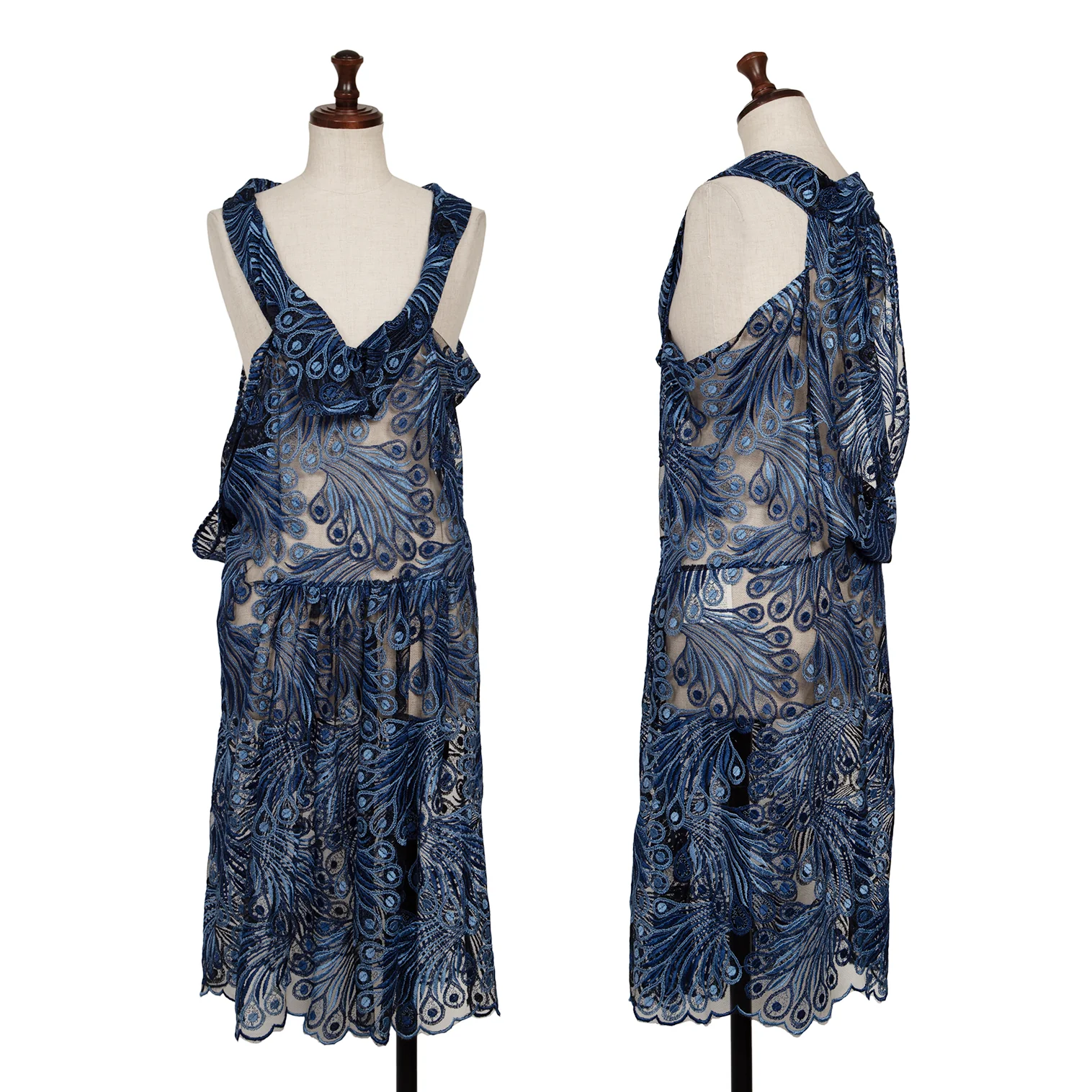 【ジュンヤワタナベ】AD2009　ワンピース アシメトリー　変形　千鳥格子 S ジュンヤワタナベ】AD2009 ワンピース アシメトリー 変形 千鳥格子 S