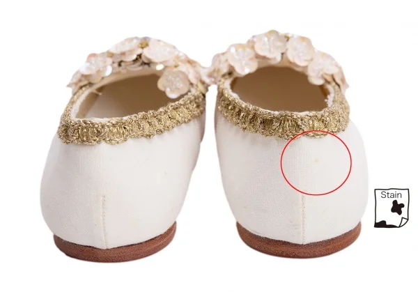 COMME des GARCONS Bijou Decoration Canvas Shoes K-136479_012